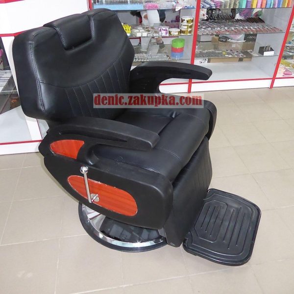 Крісло перукарське чоловіче для Барбершопа Barbershop LONDON "ДенІС professional"