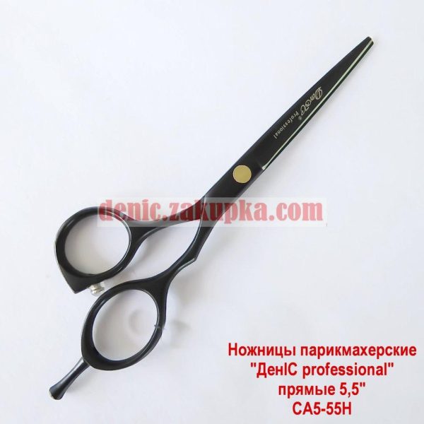 Ножиці перукарські професійні "ДенІС professional" CA5-55H (hand made)