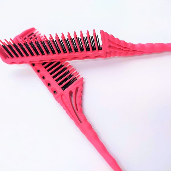 Професійний гребінець для начісу з хвостиком YB1-150 Pink