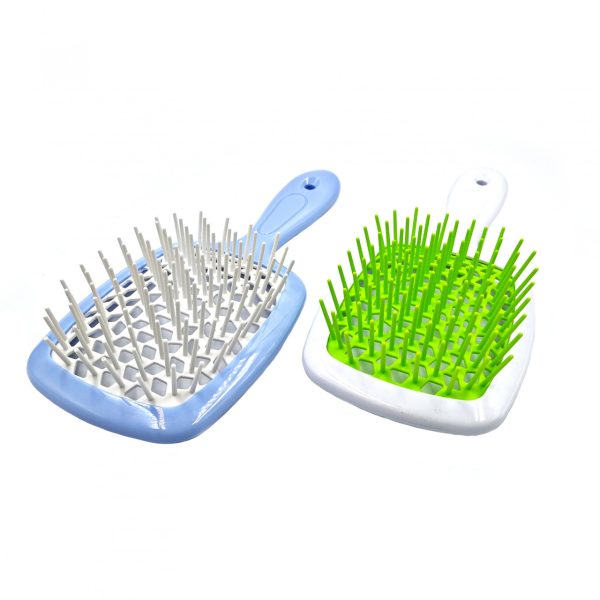 Гребінець силіконовий зуб для волосся Avenir Cosmetics Superbrush