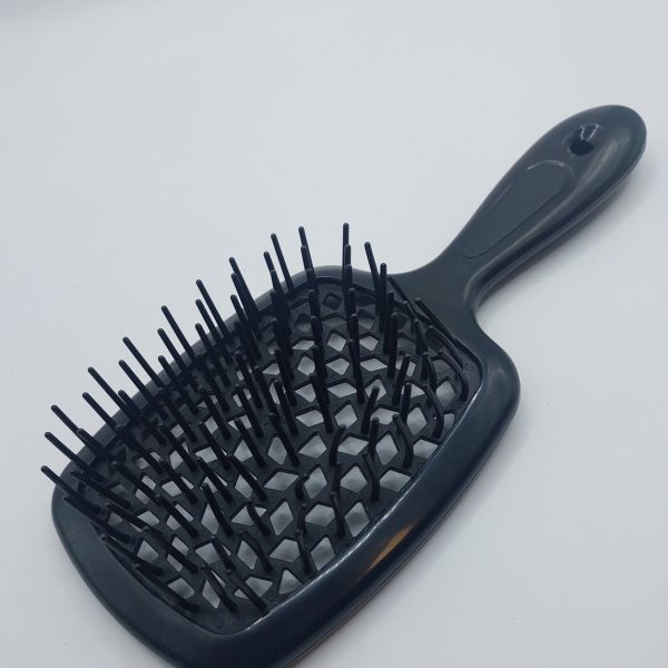 Гребінець силіконовий зуб Superbrush чорний