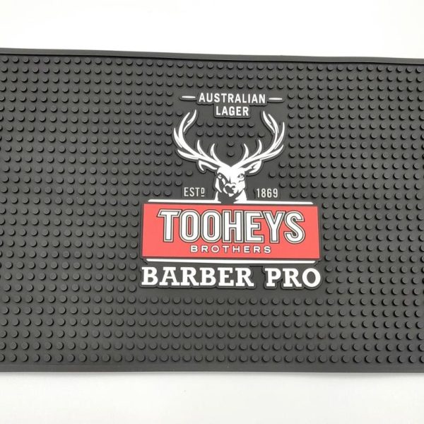 Професійний килимок силіконовий для перукарського інструменту BARBER PRO 45х25 см  "ДенІС professional"