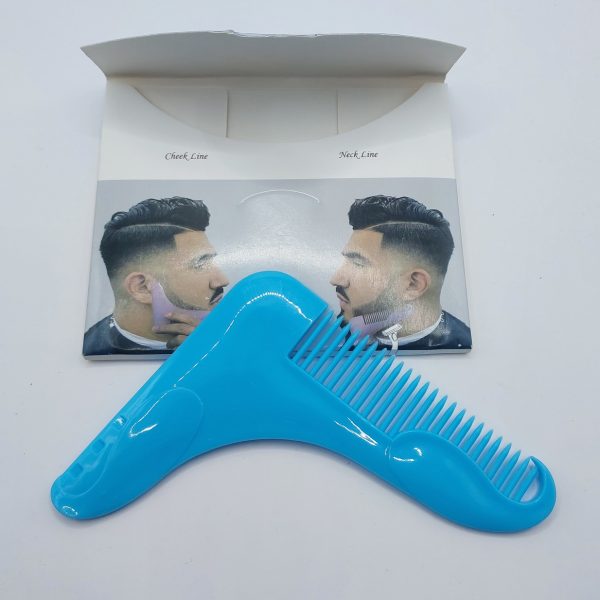 Гребінець-шаблон, стайлер, форма для бороди і вусів Beard Shaping Tool "ДенІС professionai"